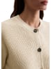 Marc O'Polo Kurzarm-Cardigan loose in sandy melange