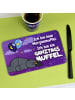Geda Labels Frühstücksbrettchen Grummeleinhorn Muffel in Lila - 23,5x14,5