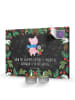 Mr. & Mrs. Panda Adventskalender Glühschwein Smörle mit Spruch in Kreidetafel