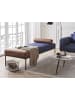 Beliani Chaiselongue MALMOS in Braun/Blau - (W) 172 x (H) 62 x (L) 73 cm