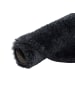 Snapstyle Hochflor-Teppich Feeling Mix Rund in anthrazit