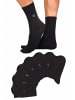 H.I.S Basicsocken in schwarz