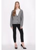 DreiMaster Damen Cardigan in Grau Melange