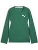 Puma T-Shirt "Y CROSS THE LINE Longsleeve 3.0" in Grün
