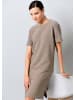 Alba Moda Jerseykleid in Tshirtform in taupe