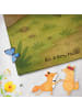 Mr. & Mrs. Panda Badehandtuch Schnabeltier Mut Design ohne Spruch in OZeichenanblue