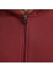 SMILODOX Zip Hoodie Cedrik in Bordeaux