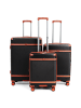 MODO by roncato Charm 2.0 4 Rollen Kofferset 3-teilig mit Dehnfalte in black