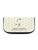 Mr. & Mrs. Panda Make-Up Bag Einhorn Traurig mit Spruch in Weiß