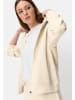 Camel Active Sweatjacke mit Kapuze in Perlweiß