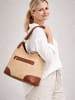 collezione alessandro Schultertasche " Naturale " in braun