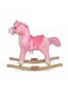 Moni Schaukelpferd Plüsch Rose WJ-001 in rosa