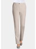 GOLDNER Baumwollhose ANNA Leichte Baumwoll-Hose ANNA in kitt