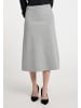 DreiMaster Damen Rock in Grau Melange