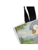 Mr. & Mrs. Panda Badetasche Pinguine Kuscheln Design ohne Spruch in Weiß
