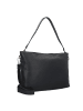 Plevier Structure Millau Schultertasche Leder 43 cm Laptopfach schwarz