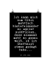 Mr. & Mrs. Panda Poster Ich kann mich zum... mit Spruch in Schwarz