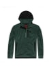 Vintage Industries Fleecejacke/Fleecepullover in Grün