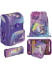 SCOOLI EasyStart Schulranzen Set 5-tlg. Unicorn Academy in lila