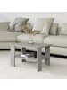 CALICOSY Couchtisch DUAMA in Grau - (W)60  x (H)37  x (L)45 cm