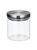 relaxdays 3x Vorratsglas in Transparent - 380 ml