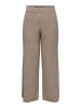 ONLY Hose mit weitem Beinschnitt in Beige