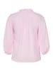 KAFFE curve Langarm-Bluse KClinna in Lilac Snow