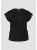 QS T-Shirt in 9999_schwarz