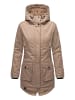 Navahoo Winterjacke Brinjaa in Taupe Grey