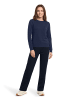 Betty Barclay Kaschmir-Pullover mit Rundhalsausschnitt in Iris Blue