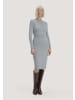 Hessnatur Hessnatur Strick Kleid Regular aus Bio-Baumwolle mit Bio-Merinowolle in nebelblau