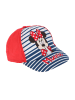 Disney Minnie Mouse Disney Kappe aus 100% Baumwolle, Stylisch & Bequem Rot in Mehrfarbig