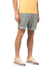 Timezone Feine Chino Shorts mit umgeschlagenem Saum in Grau