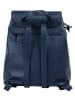 Cluty Rucksack echt Leder in blau