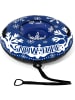 COSTWAY Aufblasbar Schneereifen 107cm Snowtube in Blau