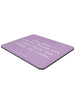 Mr. & Mrs. Panda Mousepad Spruch Menschojede Liebe mit Spruch in Lavendeltraum