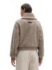 Marc O'Polo Teddy-Blouson regular in Stone Taupe Melange