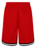 Urban Classics Mesh-Shorts in cityred/black/white