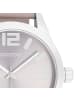 Oozoo Analog-Armbanduhr Oozoo Timepieces taupe, rosa extra groß (ca. 46mm)
