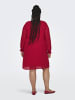 ONLY Carmakoma Kleid in High Risk Red
