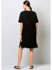Alba Moda Jerseykleid in Tshirtform in schwarz