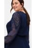 sheego Cocktailkleid in marine