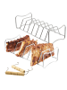 2in1 Spare Ribs- und Bratenhalter 2er Set ca. 28 x 12 x 8 cm (B/H/T)