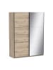 CALICOSY Schrank LINE in Eiche - (W) 148  x (H) 203  x (L) 59,8  cm