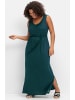 sheego Maxikleid in petrol