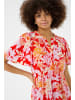 CULTURE Kleid CUaudrey Relaxed fit in Red/Pink Flower