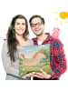 Mr. & Mrs. Panda Sofakissen Pferd Springen Design ohne Spruch in Weiß