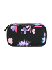 Coocazoo Mäppchen "Floral Artnight" in Schwarz/Pink