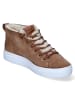 Blackstone High Sneaker in Braun