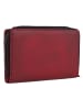 Greenburry Destressed Geldbörse RFID Schutz Leder 13.5 cm in rusty orange